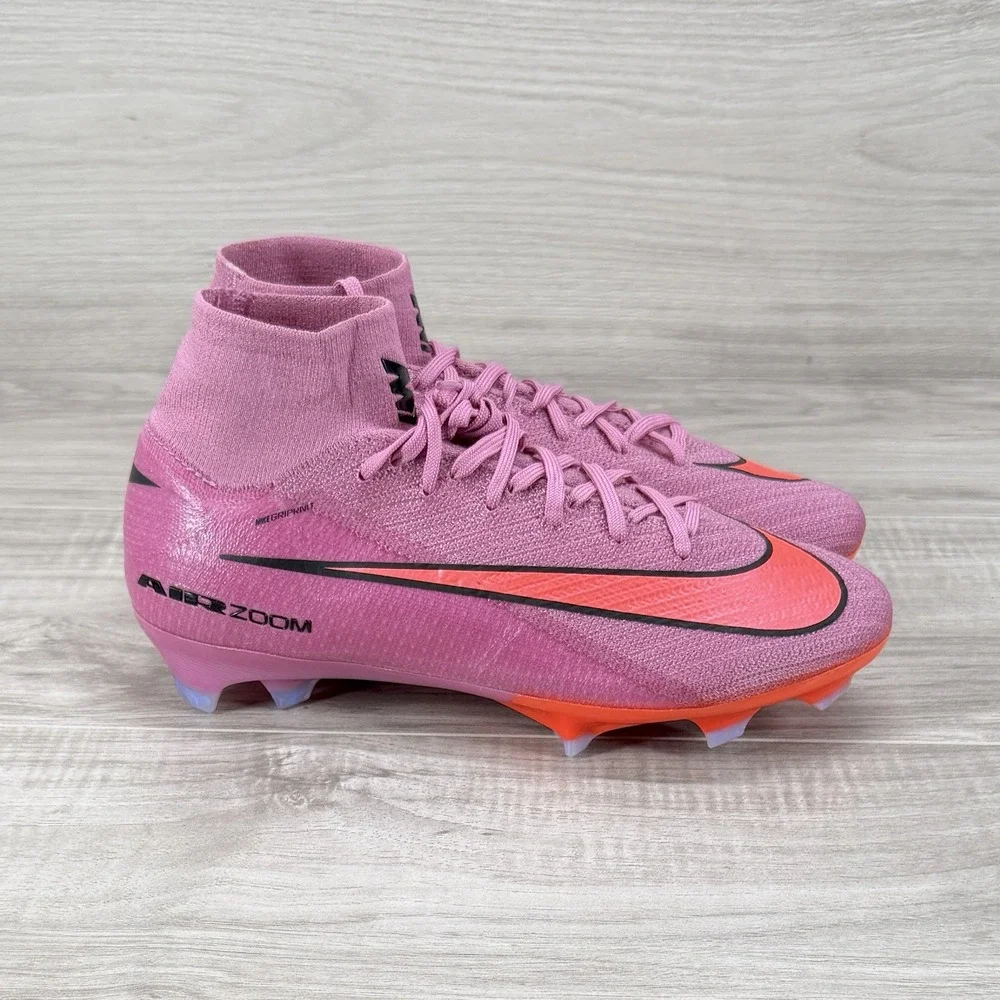 Nike Zoom Mercurial Superfly 10 Elite FG  Flamingo FQ1454 Men's 6 / Women's 7.5
